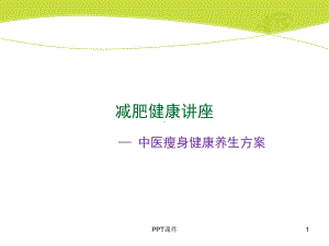 减肥方案演讲稿-ppt课件(同名1287).ppt