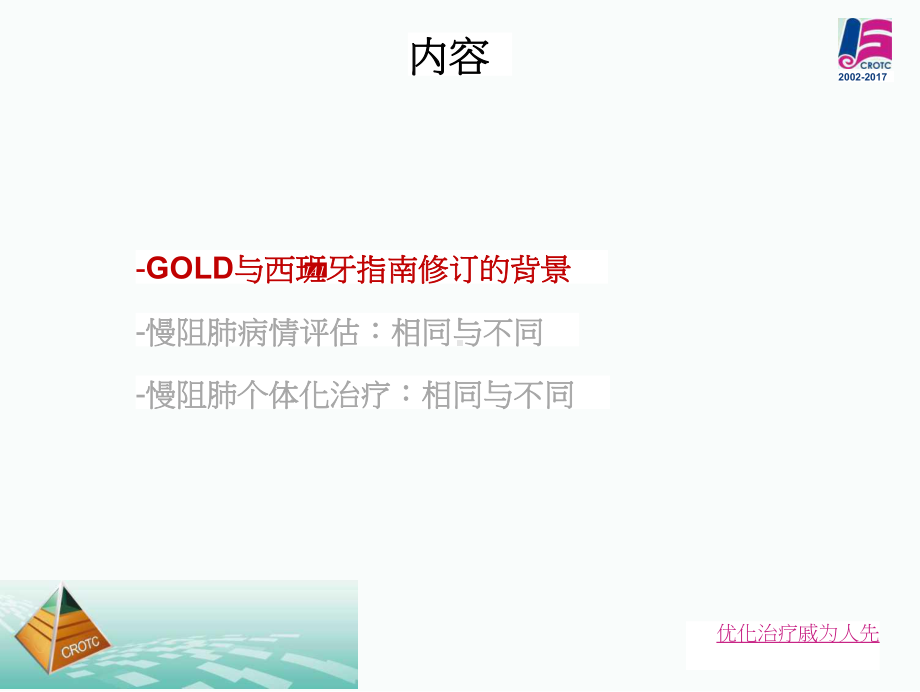 慢阻肺患者的评估与管理GOLD与西班牙指南：相同与不同课件.pptx_第2页