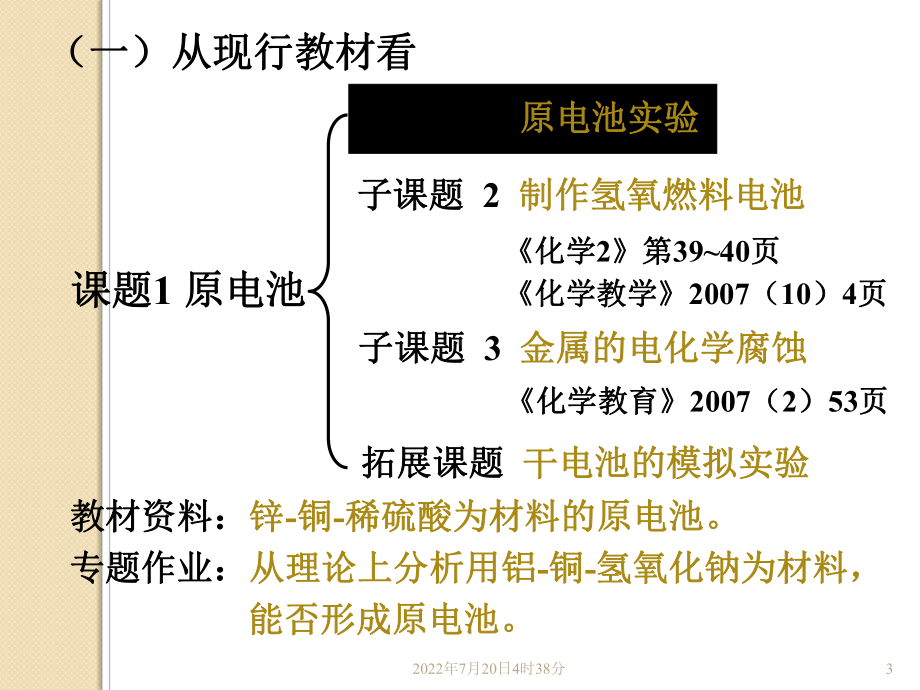 化学：专题5课题1《原电池实验的探究》课件(苏教版选修6).ppt_第3页