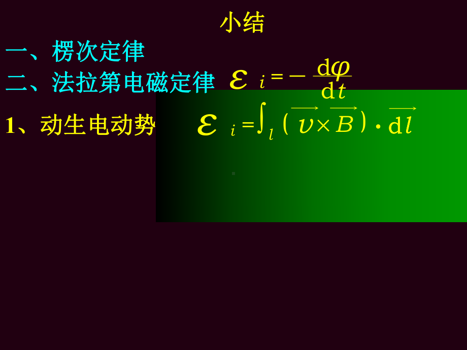 大学物理A2ppt课件第26、27章《电磁感应》小结+习题.ppt_第3页