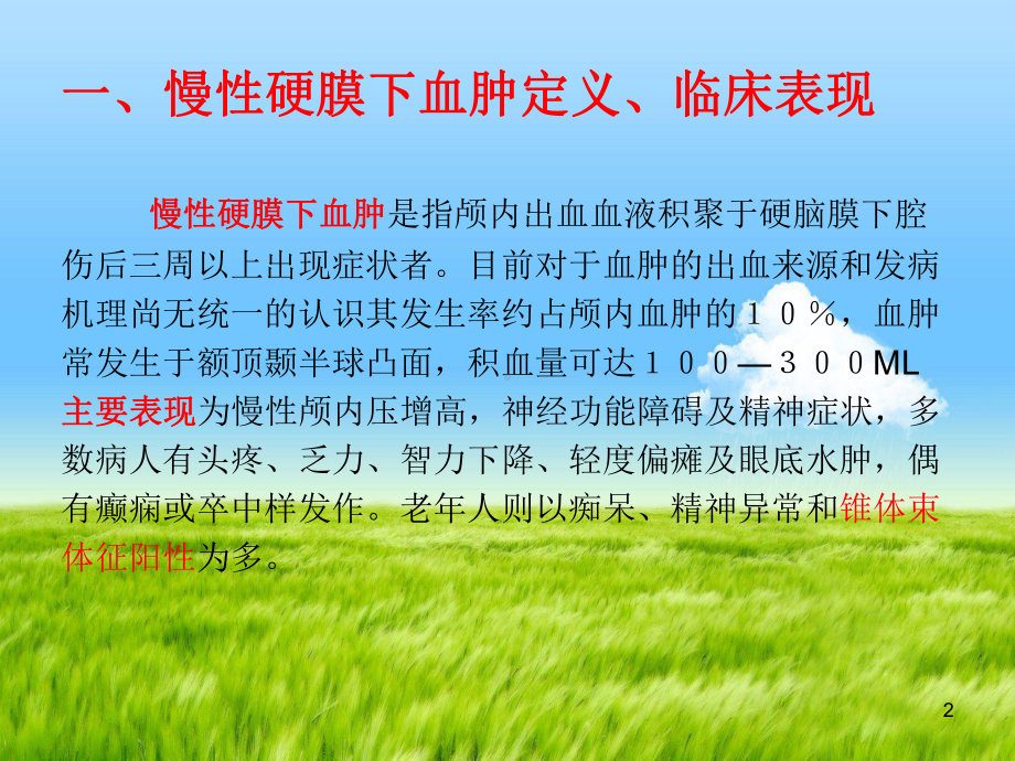 慢性硬膜下血肿的护理查房PPT医学课件.ppt_第2页