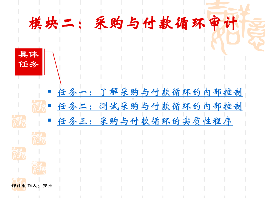 审计实务第四篇审计基本任务(采购与付款循环审计)课件.ppt_第3页