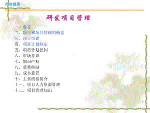 研发项目及项目计划管理1.ppt