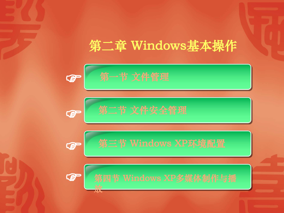 第二章WindowsXP操作系统应用课件.ppt_第1页