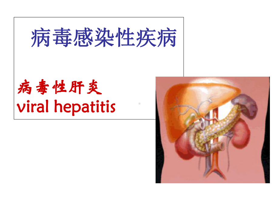 病毒感染性疾病-肝炎课件.ppt_第1页