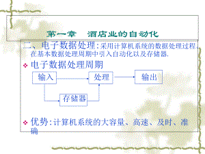 某酒店业信息管理系统讲义课件.ppt