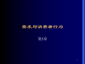 第5章需求和消费者行为课件.ppt