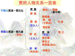 红楼梦主要人物主要情节(课堂PPT)课件.ppt