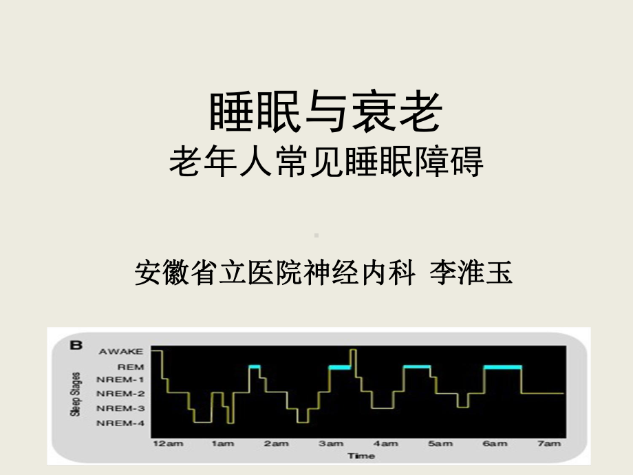 睡眠与衰老PPT课件.pptx_第1页