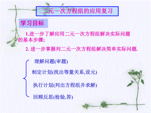 二元一次方程组的应用复习-共32页PPT资料课件.ppt