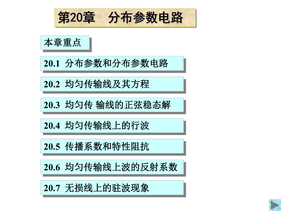 江辑光电路原理课件完全版20-20.ppt_第1页