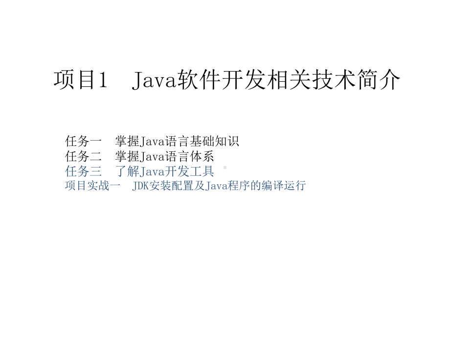 全套课件·Java程序设计项目教程.ppt_第1页