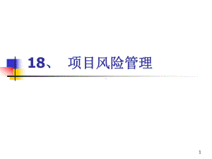 系统集成项目管理工程师18项目风险管理课件.pptx