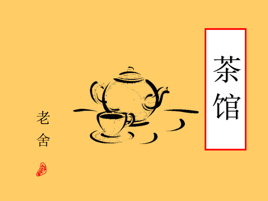 《茶馆》ppt课件全面版.ppt_第1页