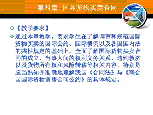 第四章国际货物买卖合同课件.ppt