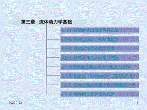 流体动力学基础ppt课件-.ppt