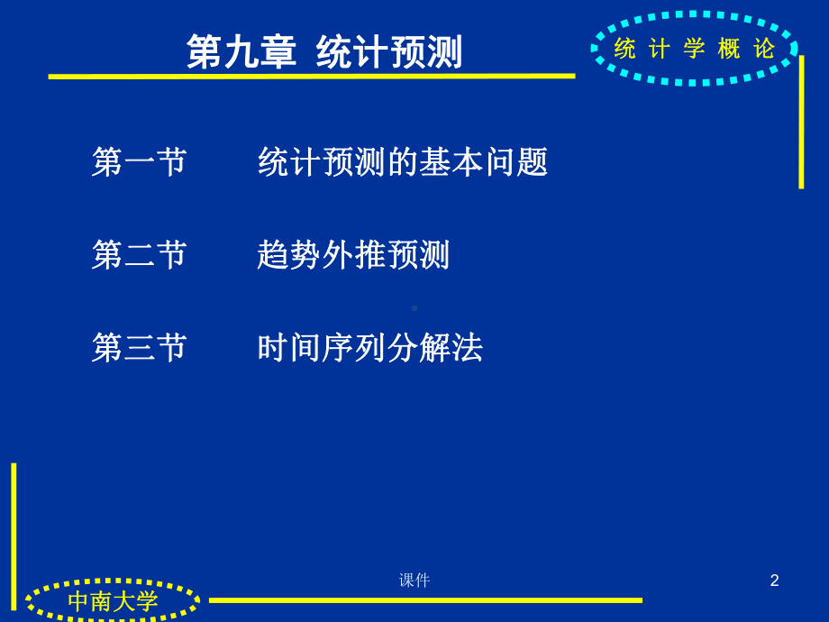 统计学课件第九章-统计预测-PPT精品文档.ppt_第2页