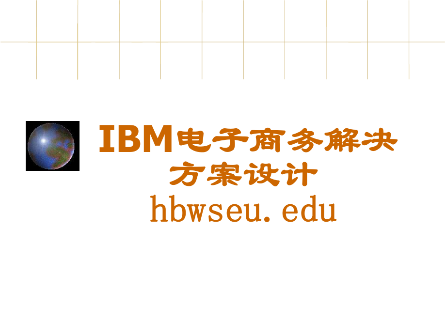 第九章IBM电子商务解决的方案.ppt_第1页