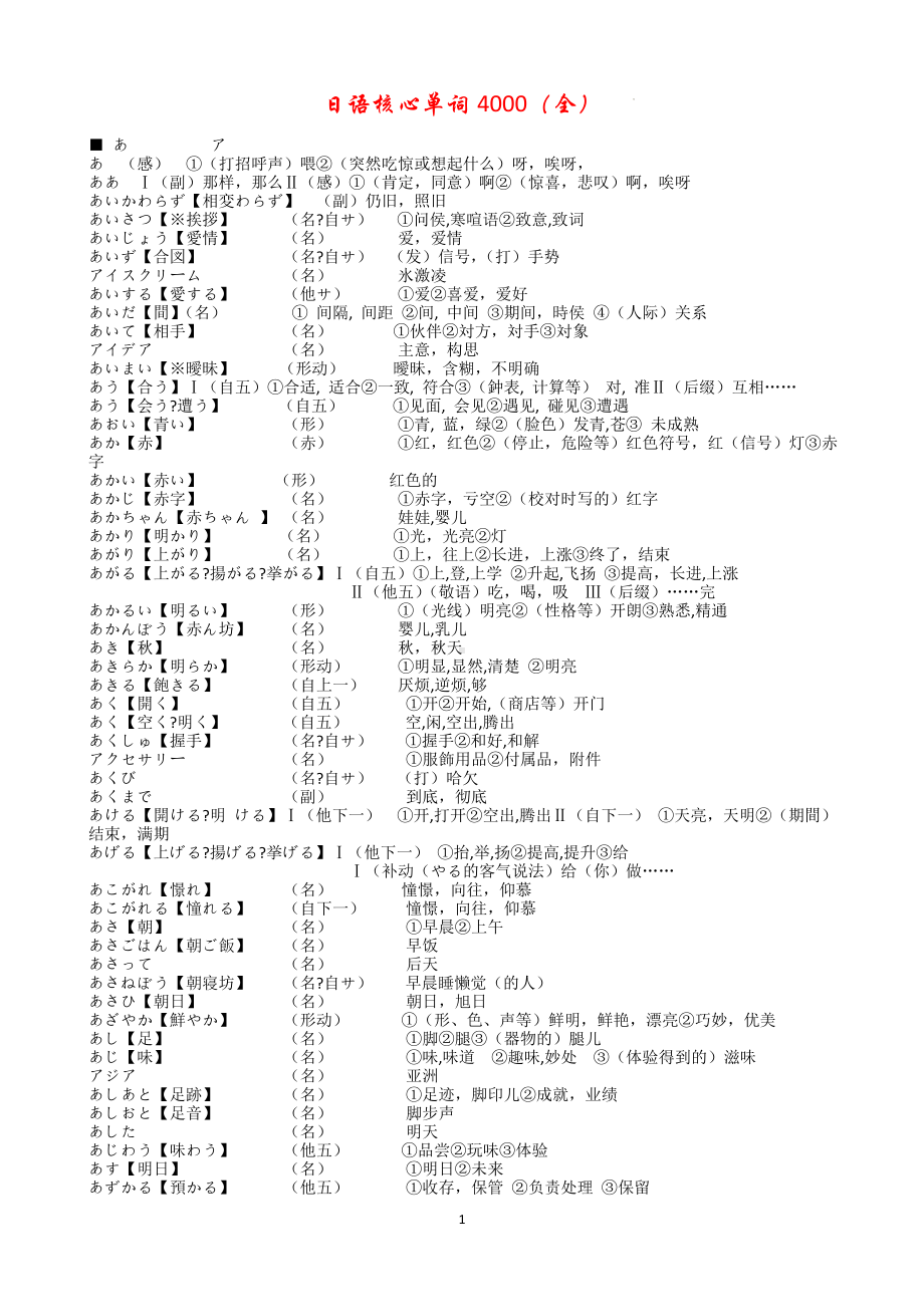 高考日语核心4000词汇（全）.doc_第1页