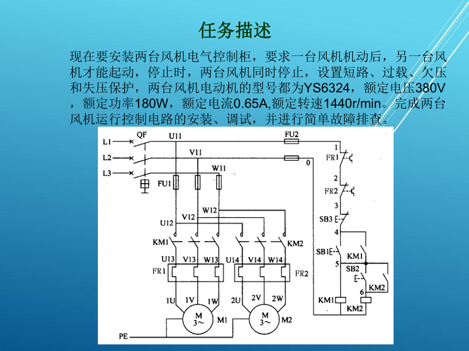 安装与检修三相异步电动机顺序控制课件.ppt_第3页