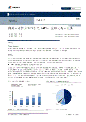 全球公有云巨头-AWS课件.pptx