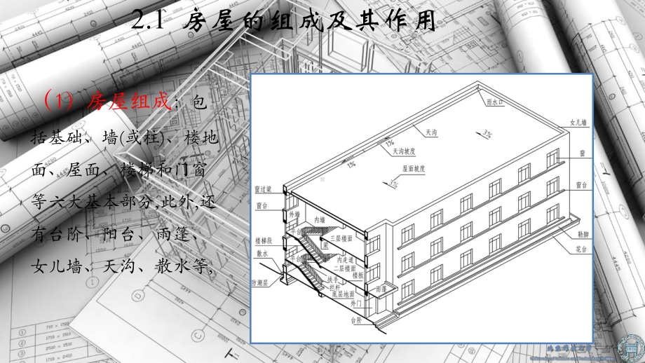 土木工程制图与CAD基础第2章-房屋建筑工程图概论课件.ppt_第3页