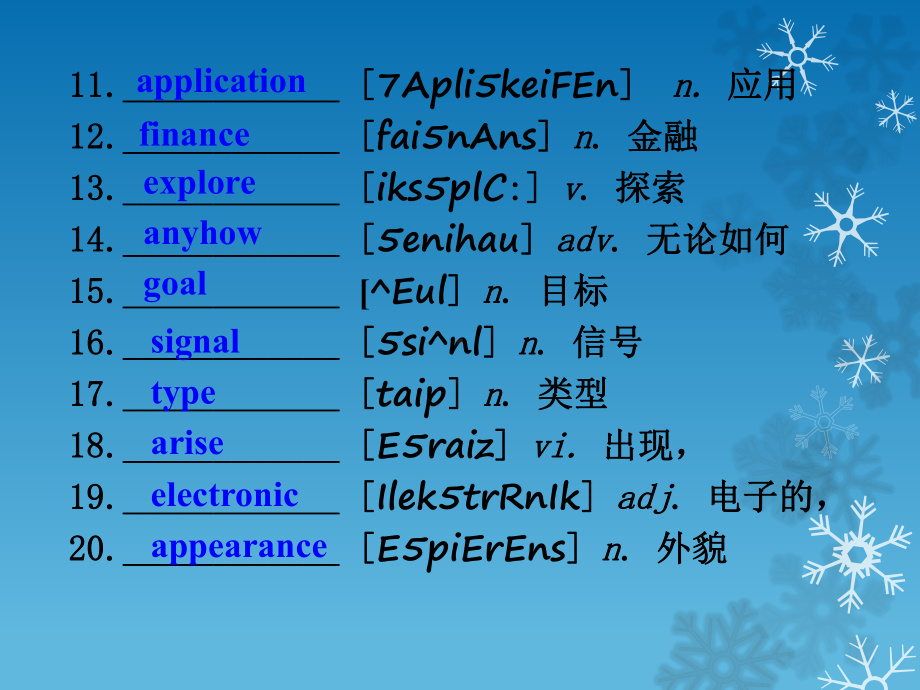 人教版新课标英语必修2unit3复习课件-.pptx_第3页