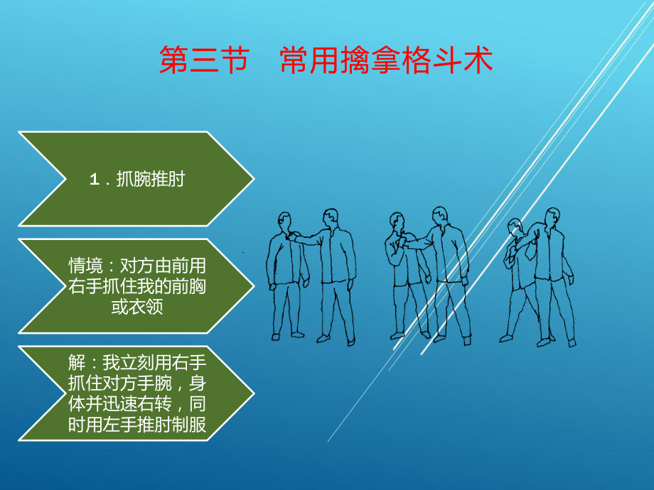 体育教材12章2第三节-常用擒拿格斗术课件.pptx_第3页