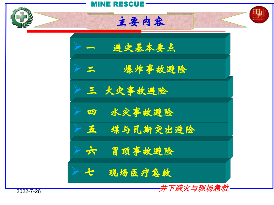 井下避灾与现场急救MINERESCUE课件.ppt_第3页