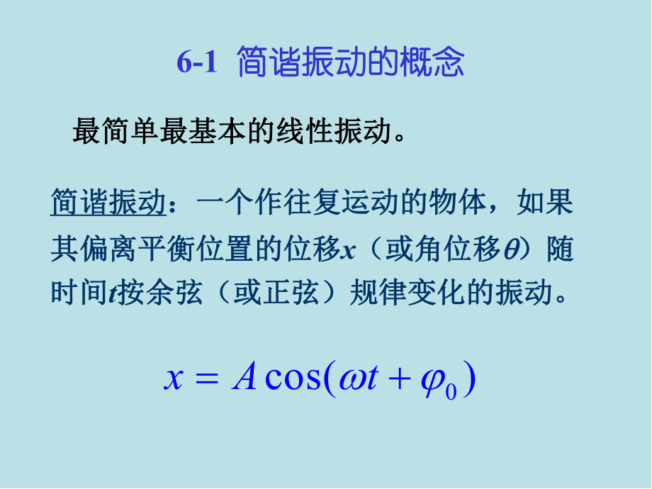 大学物理6章1-机械振动xiu课件.ppt_第3页