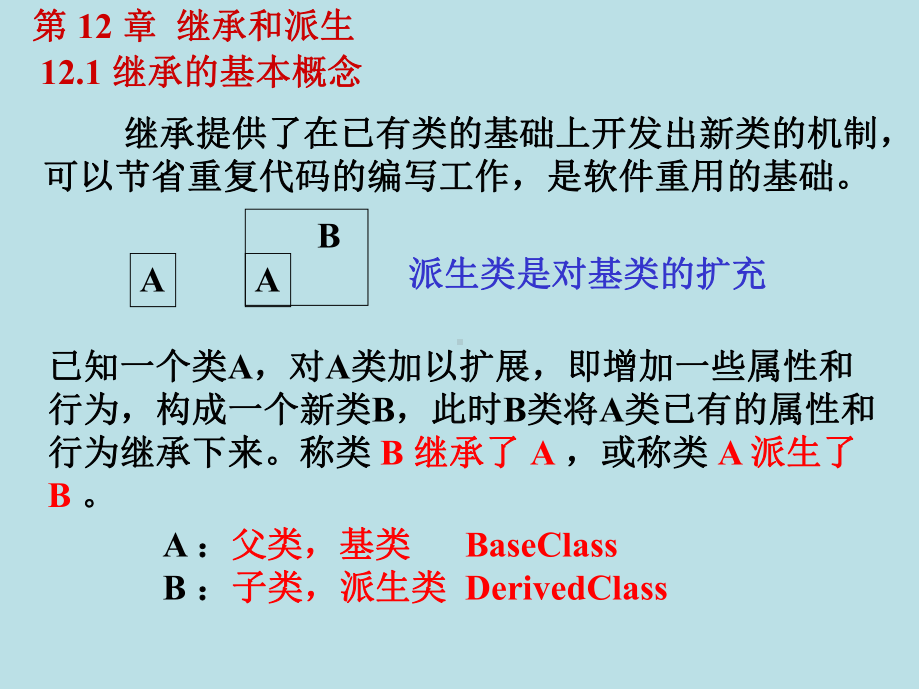 C++程序设计第12章-继承和派生课件.pptx_第2页