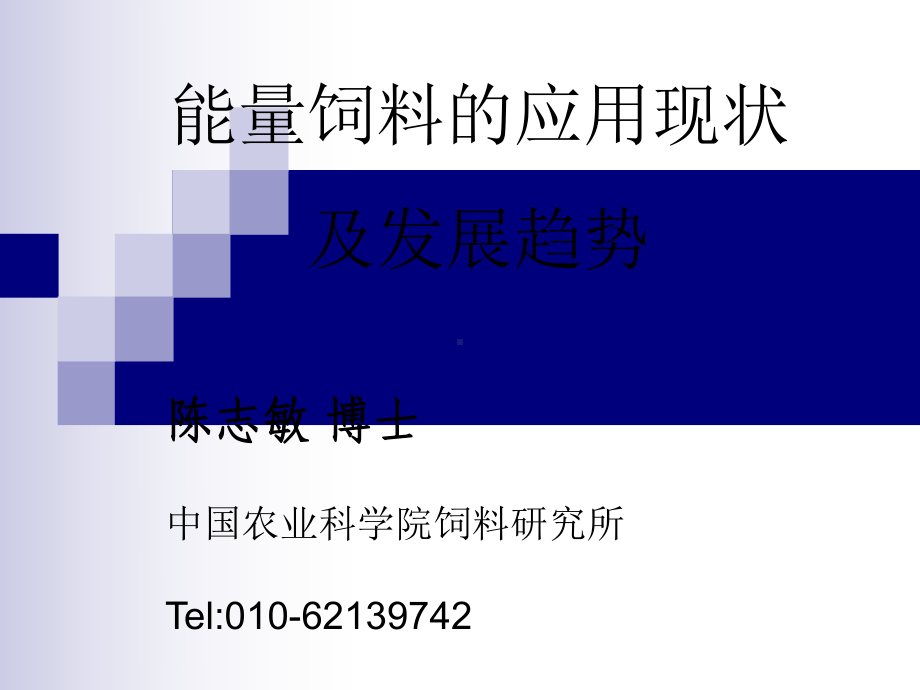 能量饲料和应用现状及发展趋势课件.ppt_第1页