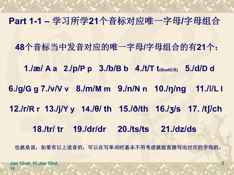 国际音标常见字母组合发音页PPT课件.ppt_第3页