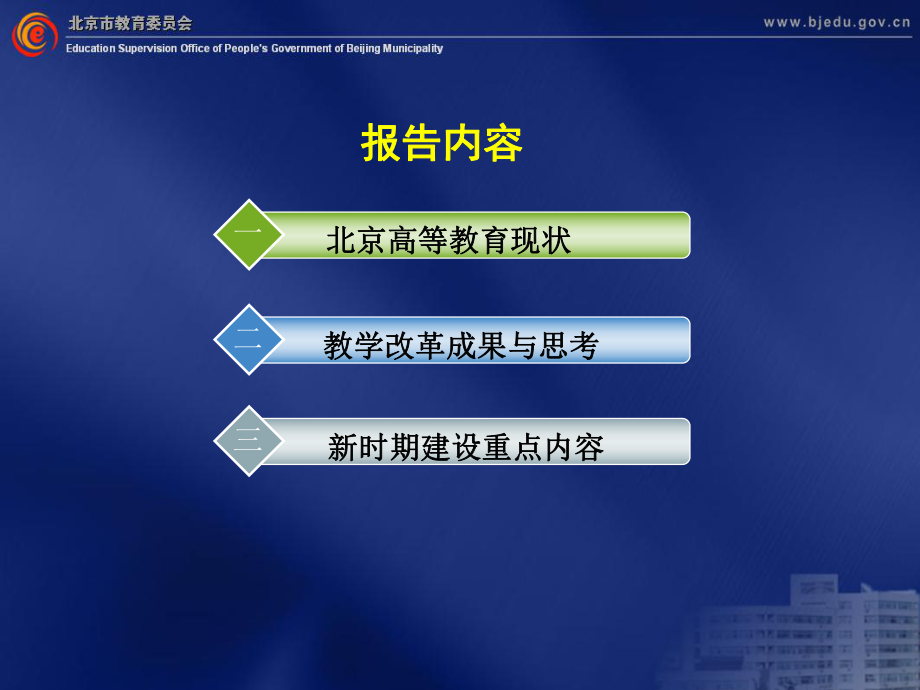 北京高等教育教学综合改革课件.ppt_第2页