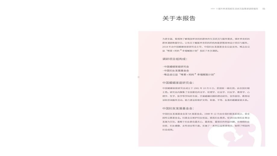 唯品会：十城市单亲妈妈生活状况及需求调研报告课件.pptx_第1页