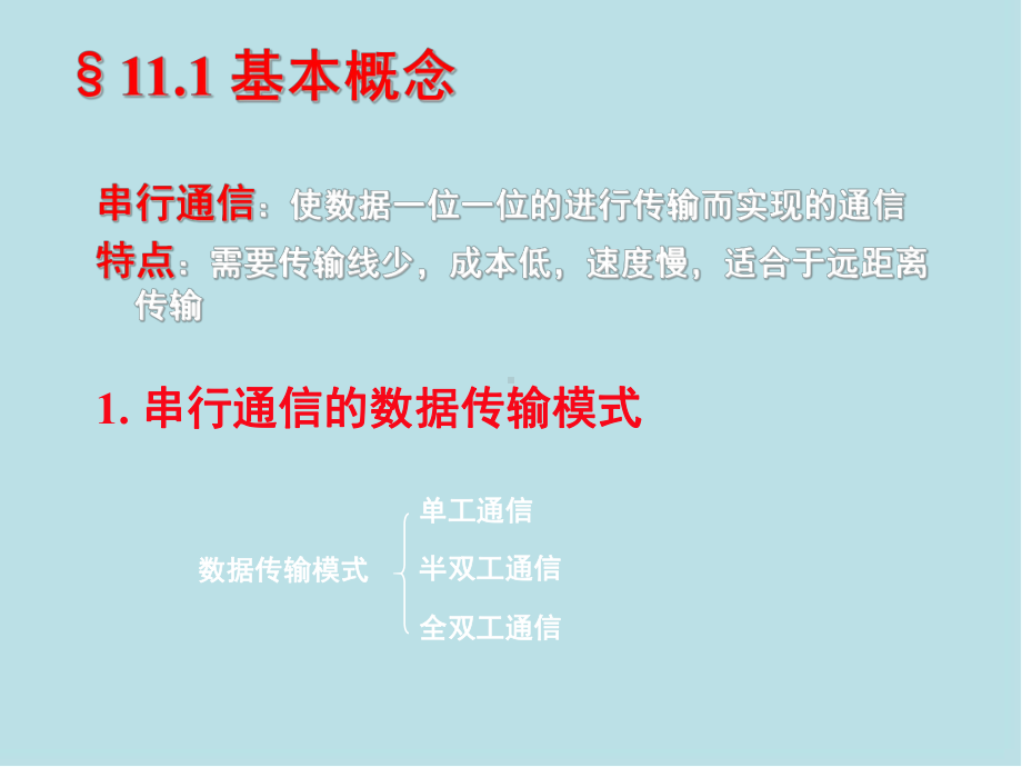 微型计算机原理及接口技术第11章-可编程串行通信及接口课件.ppt_第3页