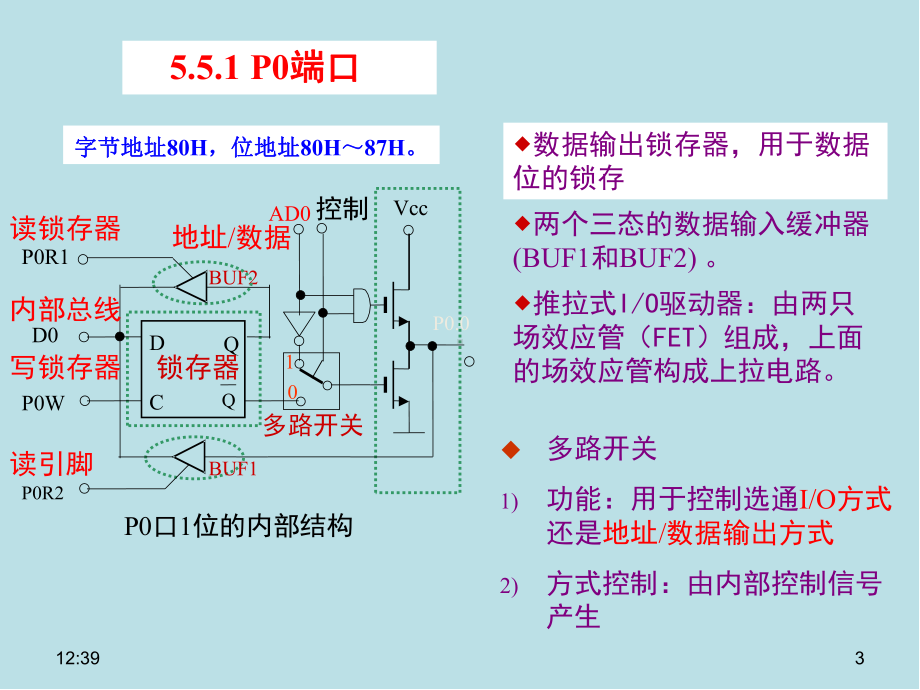 单片机原理及应用第5章-并行口及应用课件.pptx_第3页