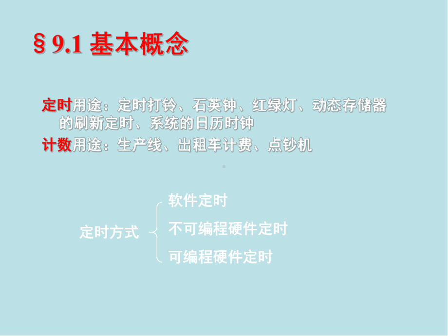 微型计算机原理及接口技术第9章-可编程计数定时控制器8253A课件.ppt_第3页