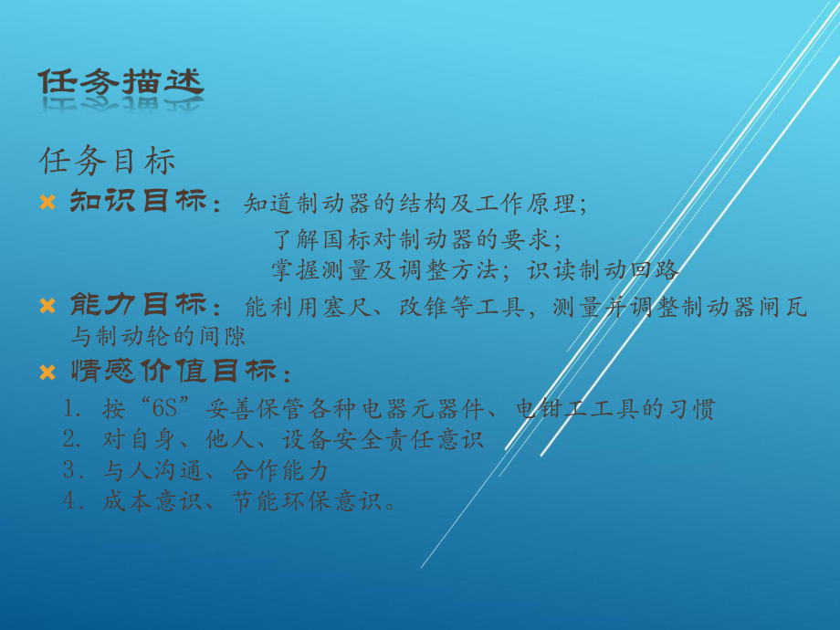 按照总体设计任务1-3制动器闸瓦间隙的测量与调整课件.pptx_第2页