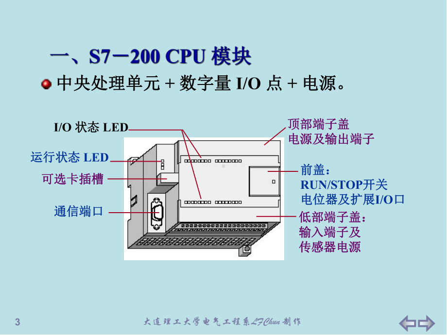 可编程序控制器原理与应用基础第3章-S7-200PLC硬件系统课件.ppt_第3页