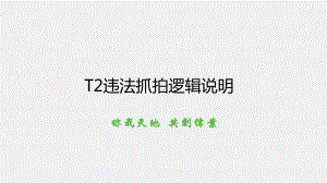 T2违法抓拍逻辑说明课件.ppt