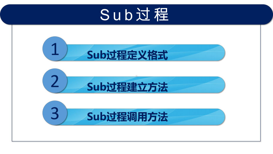 VB程序设计(第2版)教学课件6-1-Sub过程概述.pptx_第3页