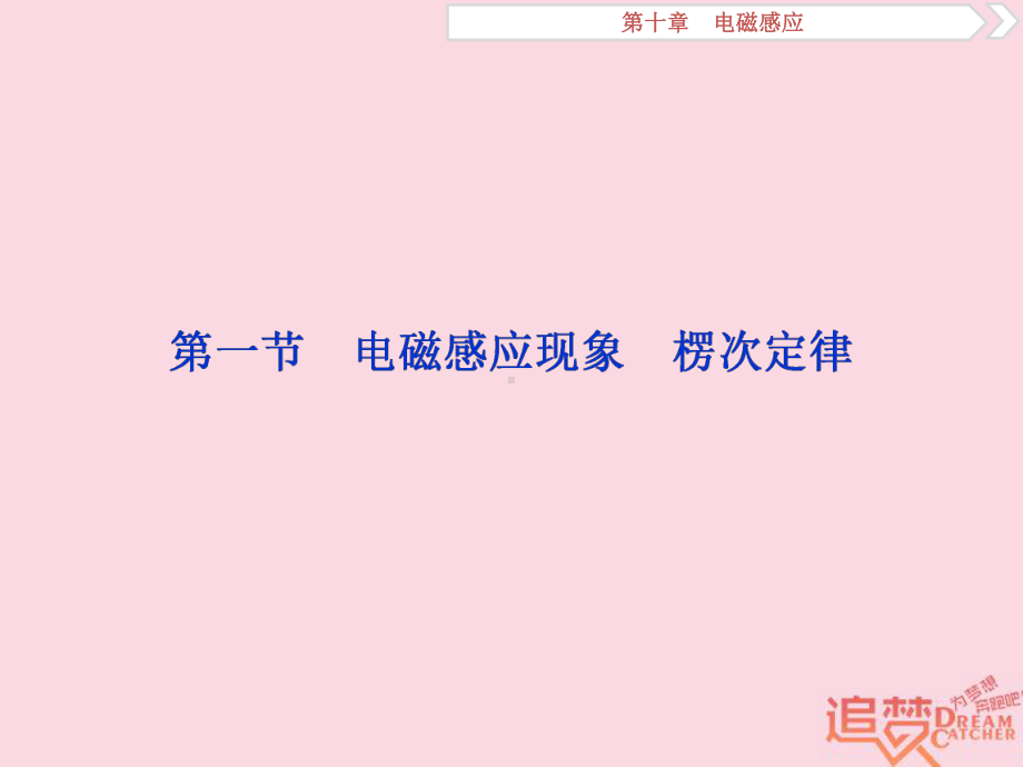 轮复习第十章电磁感应第一节电磁感应现象楞次定律课件新人教版.ppt_第3页