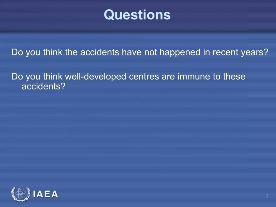 IAEA培训材料-近年放射性事故分析(共76张).pptx_第2页