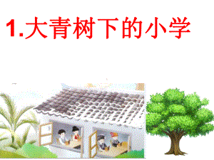 人教（部编版）三年级上册语文课件 1大青树下的小学.ppt