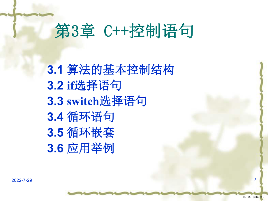 C-大学基础教程第三章课件(PPT 69页).pptx_第3页