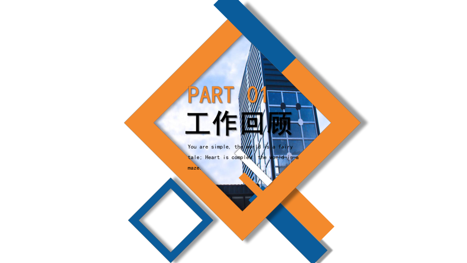 蓝橙色工作总结汇报课件.pptx_第3页