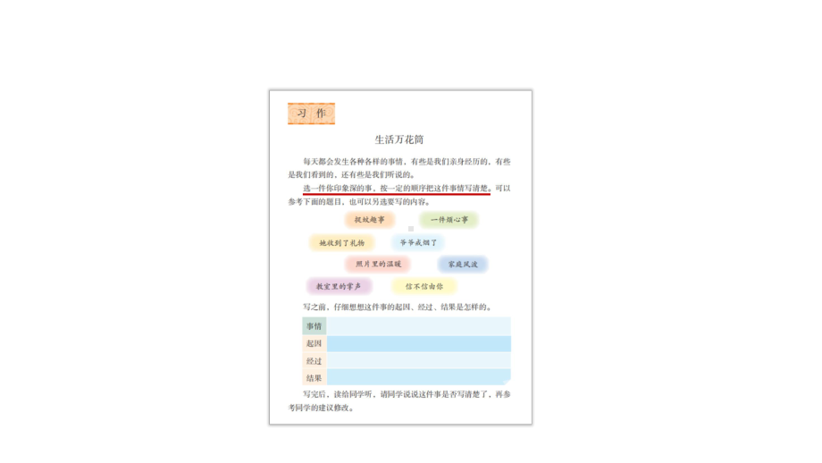 统编版四年级上册语文第五单元习作《生活万花筒》重难点突破 课件(PPT39页).ppt_第3页