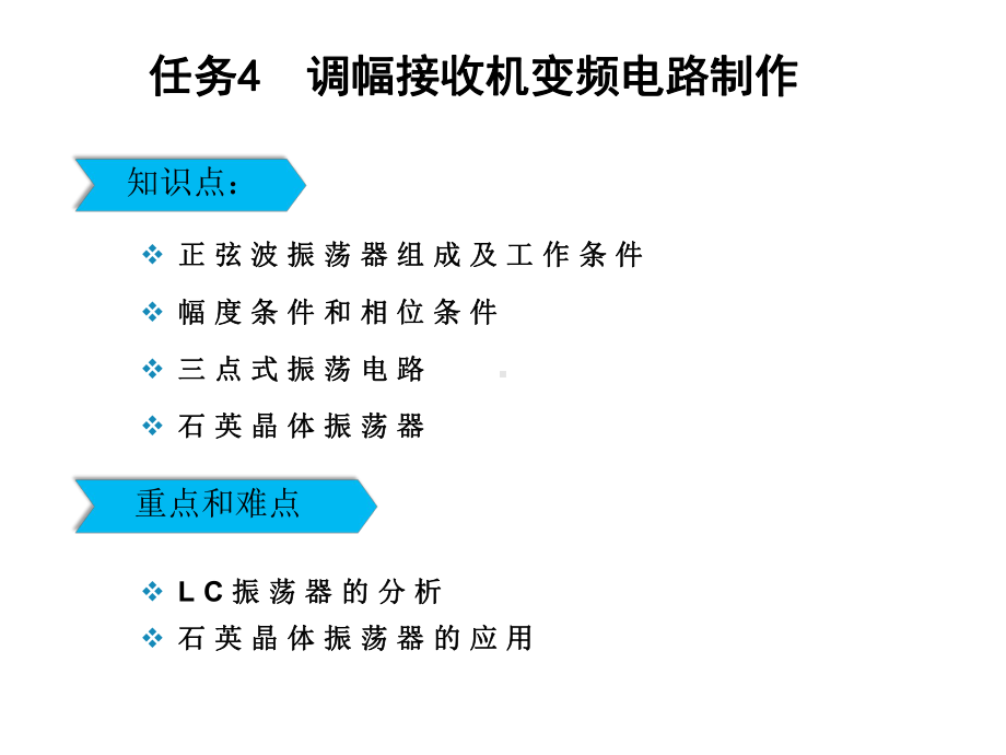 高频电子技术任务4-调幅接收机变频电路制作课件.ppt_第2页