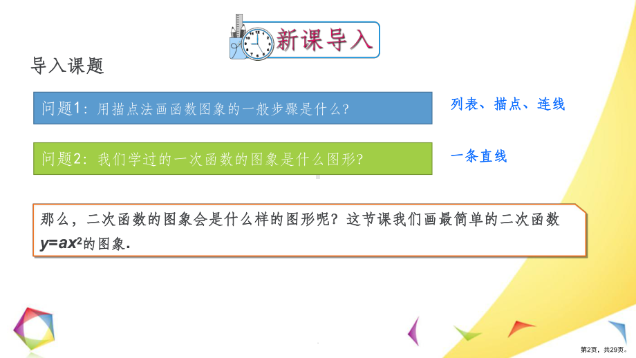 22.1.2-二次函数y=ax2的图象和性质(公课件(PPT 29页).pptx_第2页